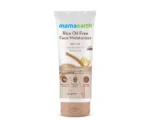 Mamaearth Rice Oil-Free Face Moisturizer , for Oily Skin, With Rice Water & Niacinamide for Glass Skin - 80 g