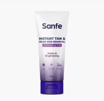 Sanfe Instant Tan & Dead Skin Removal Exfoliating Gel 100g