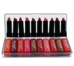 10 Shades of Lipsticks Long Lasting, Waterproof Matte Finish Lipstick Combo (pack of 10)